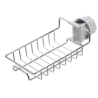 👩‍🍳Stainless Steel Faucet Rack-A Perfect Storage Accessory for Your Kitchen