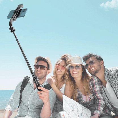 [2022 Latest]Bluetooth Selfie Stick, Tripod With Fill Light
