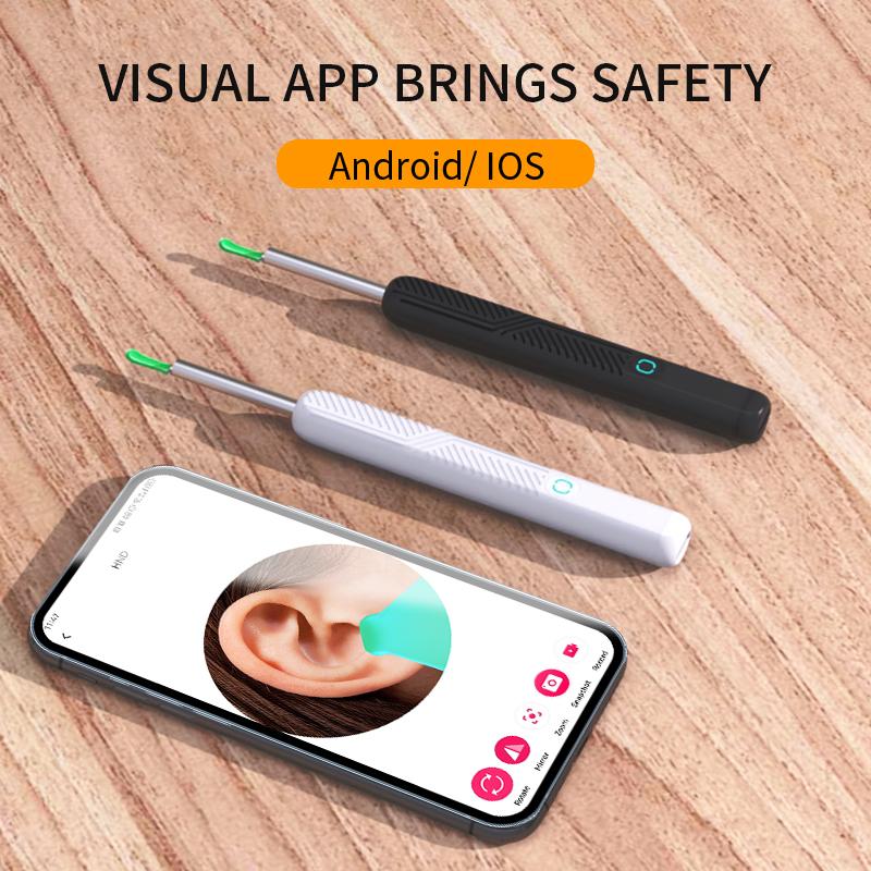 Wireless Otoscope Ear Wax Remover