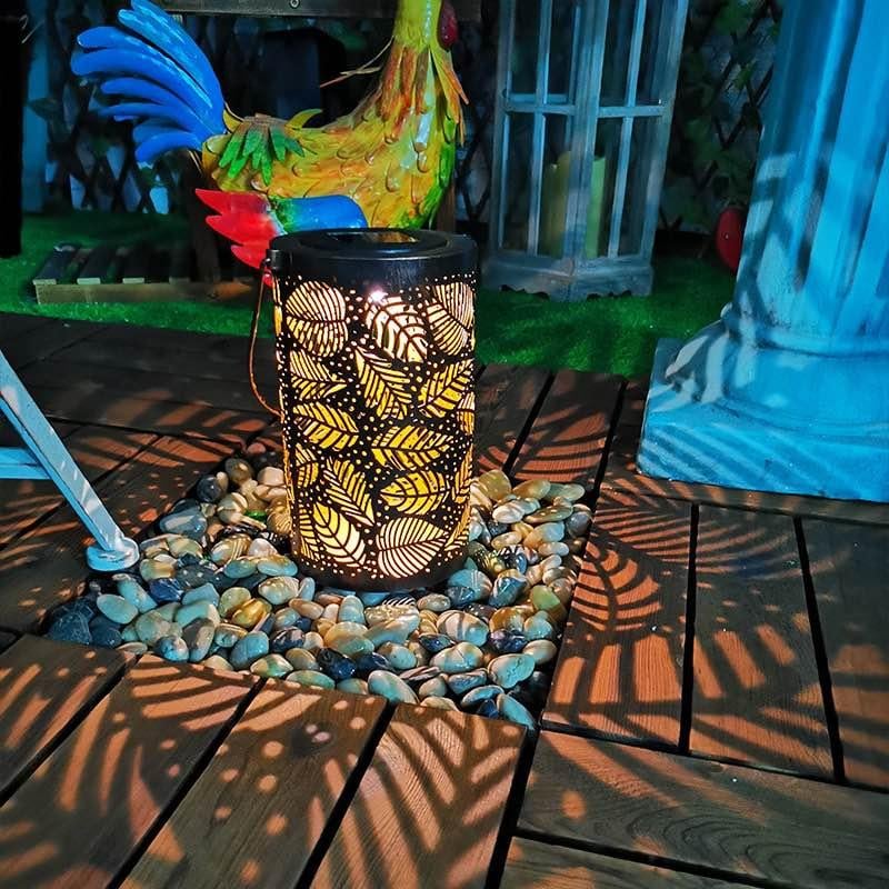 Solar Lantern Lights Outdoor Garden Hanging Lights
