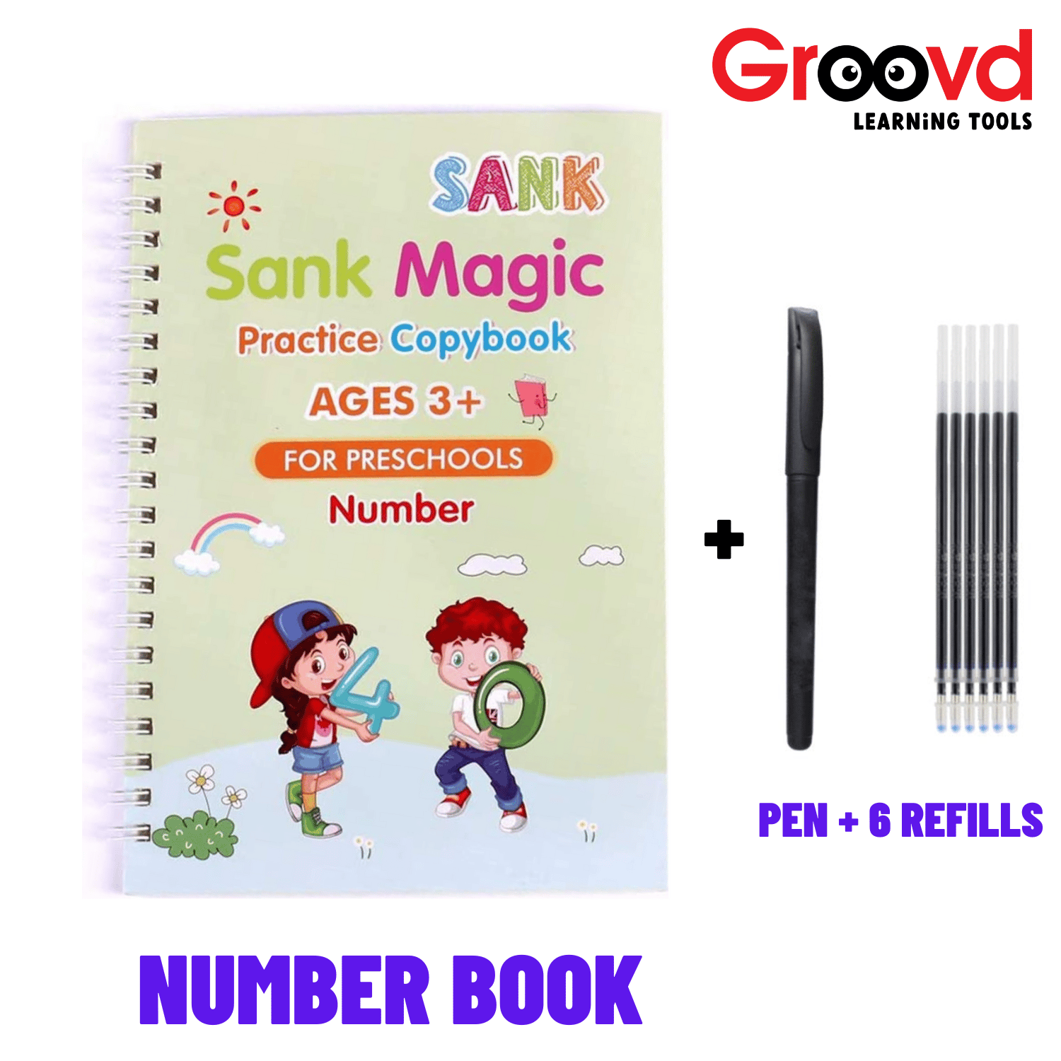 Number Book ($17.97 USD per Book)