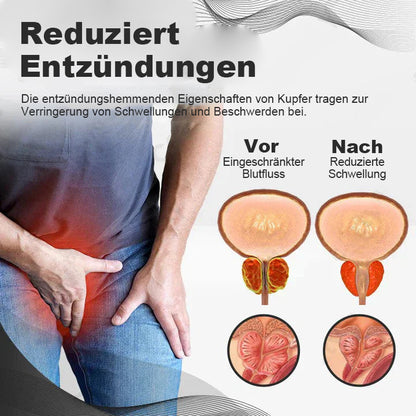 【✨Offizieller Markenshop ✨】Seurico™ Kupfer-Magnetisches Prostata-Therapiering (Zeitlich begrenzter Rabatt 🔥 Letzter Tag)