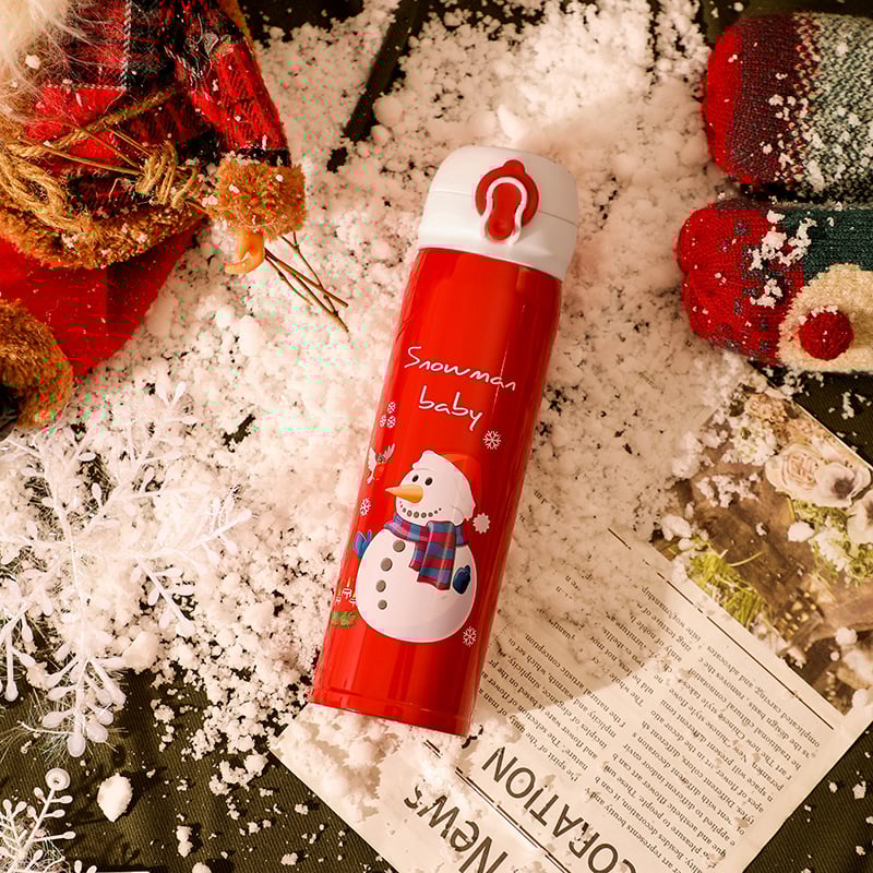 [Christmas 45% OFF]304 Stainless Steel Vacuum Thermos 17 oz