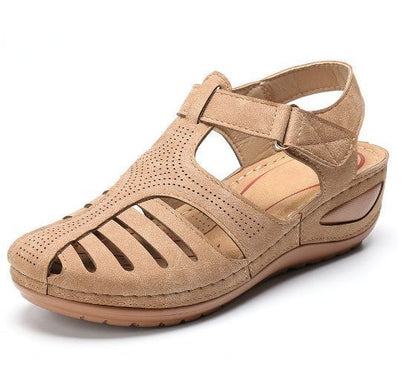 [40% OFF]Hollow Closed Toe Sandals