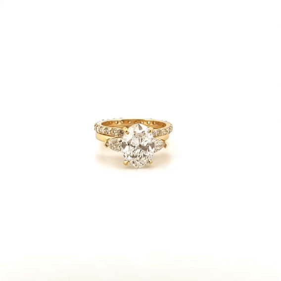 【 Official Brand Store 】Magnetology Moissanite Diamond Ring