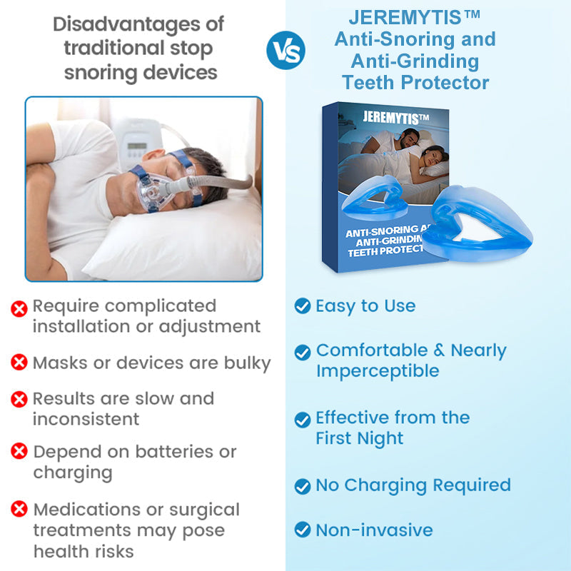✨[Official Brand Store] JEREMYTIS™ Adjustable Anti-Snoring Mouthpiece Universal Size