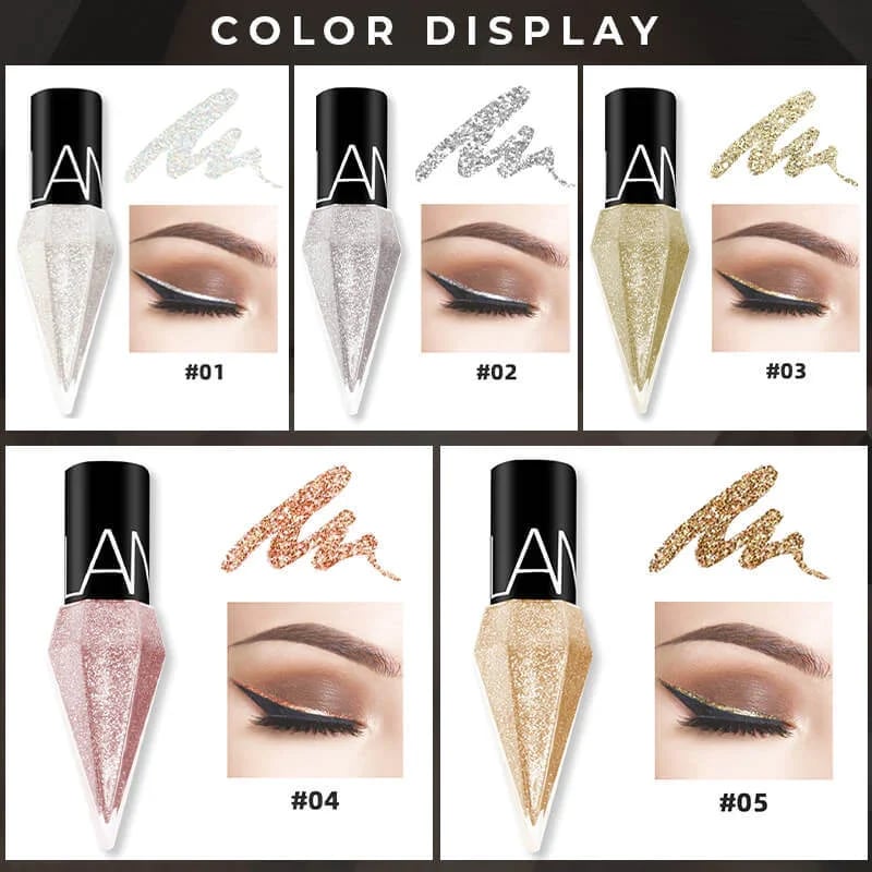 ✨GLITTERING DIAMOND LIQUID EYELINER