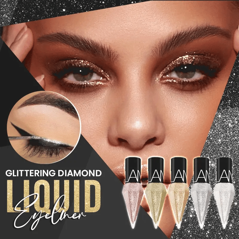 ✨GLITTERING DIAMOND LIQUID EYELINER