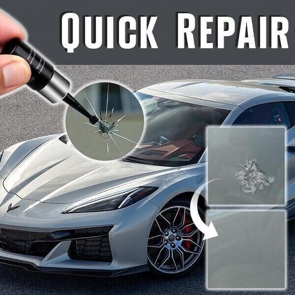 ⏰Cracks Gone Glass Repair Kit (New Formula)