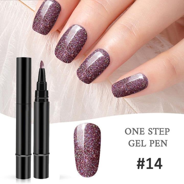 One Step Nail Gel Pen