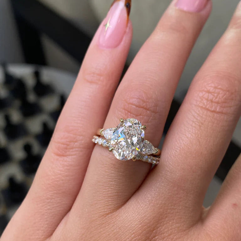 【 Official Brand Store 】Magnetology Moissanite Diamond Ring