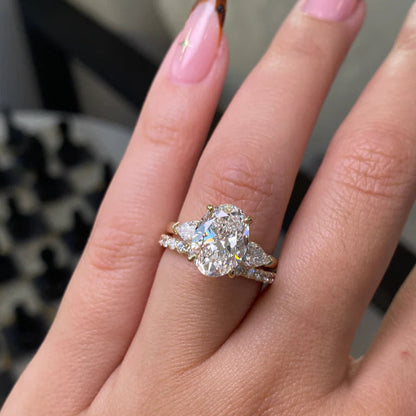 【 Official Brand Store 】Magnetology Moissanite Diamond Ring