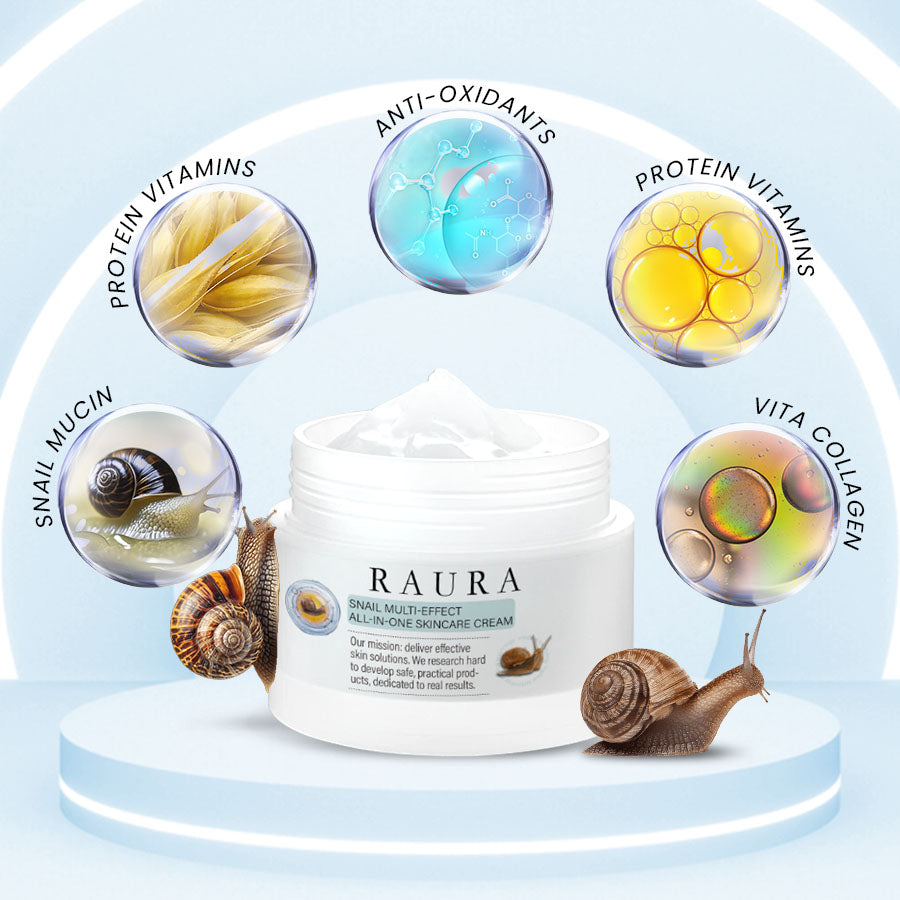 Raura™ Snail 🐌Multi-effect All-in-one Skincare Cream