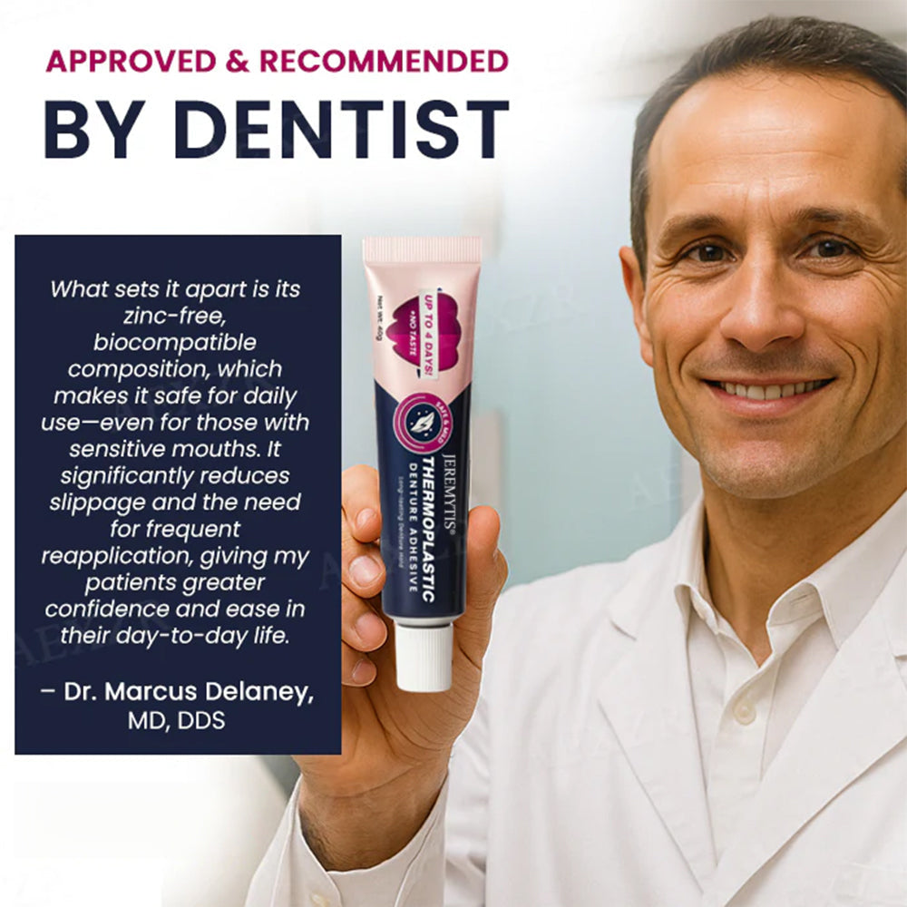 JEREMYTIS® Thermoplastic Denture Adhesive