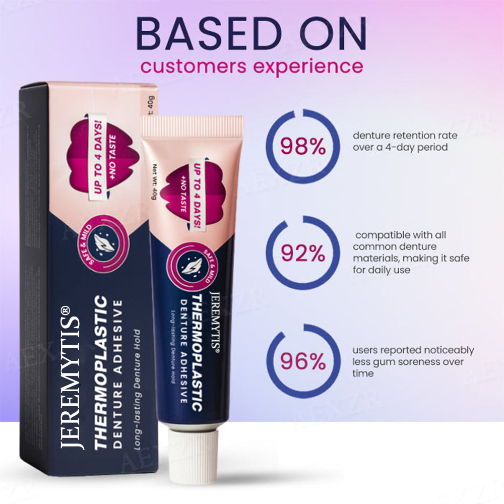 JEREMYTIS® Thermoplastic Denture Adhesive