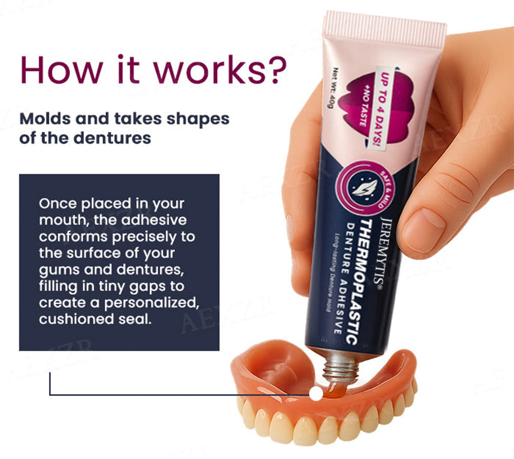 JEREMYTIS® Thermoplastic Denture Adhesive