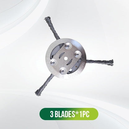 🔥BUY 2 GET 1 FREE👨‍🌾6 inch Steel Wire Brush Cutter Trimmer Head