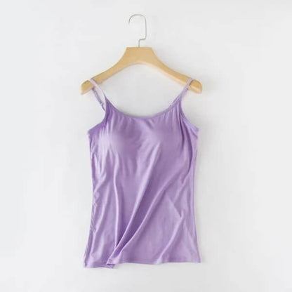 [On Mega  Sale Ongoing!]Tank With Built-In Bra