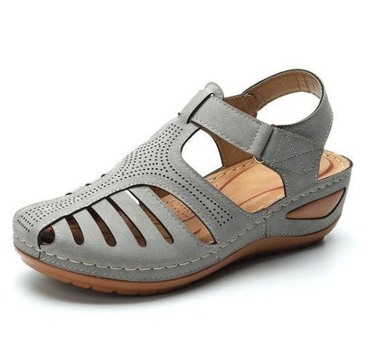 [40% OFF]Hollow Closed Toe Sandals