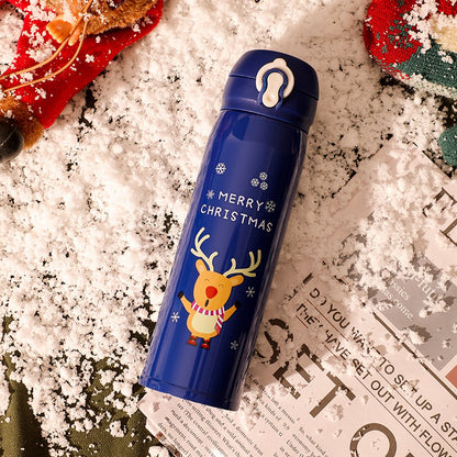 [Christmas 45% OFF]304 Stainless Steel Vacuum Thermos 17 oz
