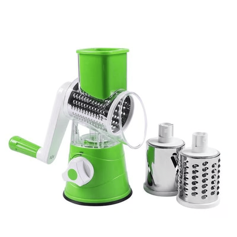 🔥3 in 1 Rotary Cheese Grater Vegetable Slicer
