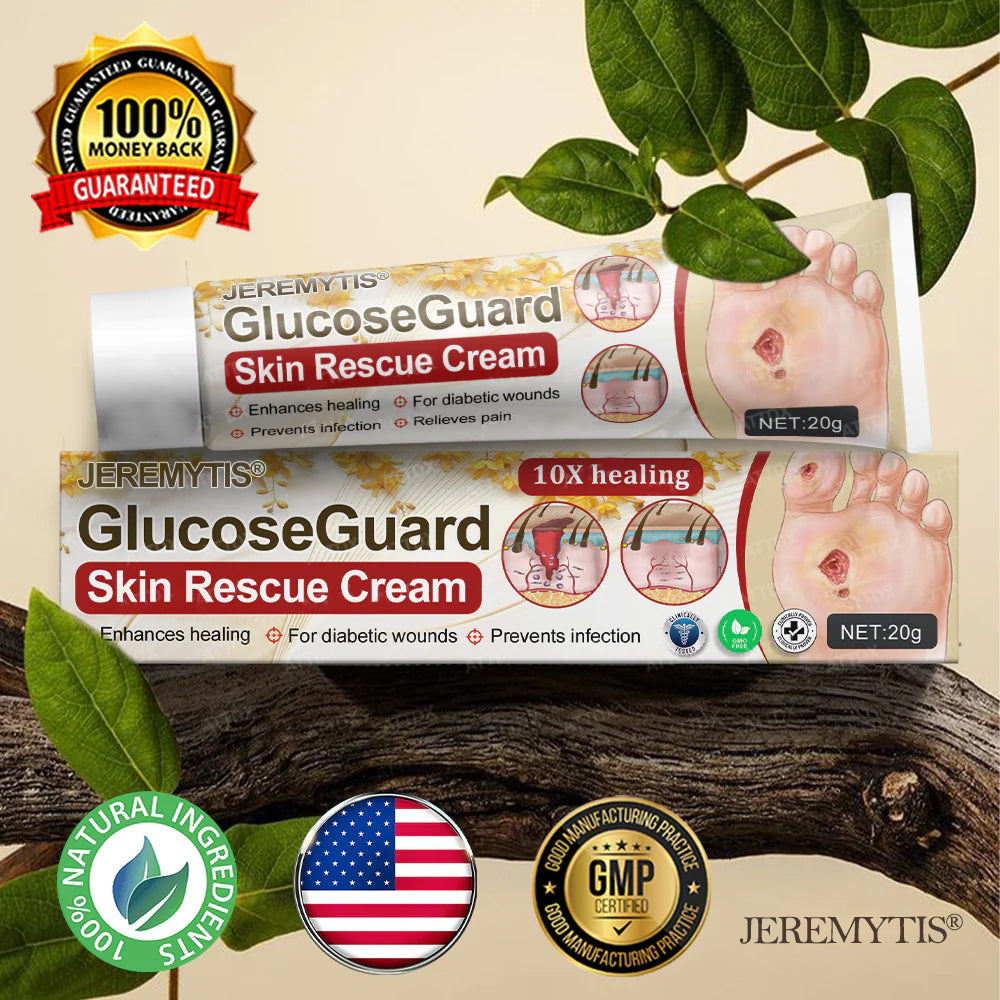 JEREMYTIS™ GlucoseGuard deeply hydrates and protects skin health💧🛡️