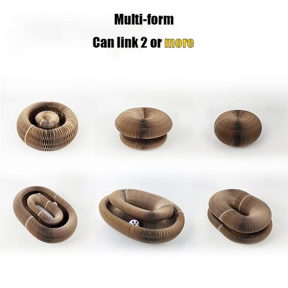 Cat ButlerTM Most Interesting Cat Toys 2022/Flexible Cardboard Foldable