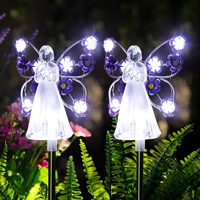 [LAST DAY -40% OFF]Waterproof 👼 Solar Angel lights