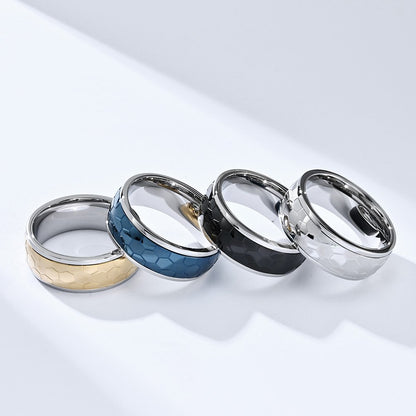 316L Stainless Steel Football Ring
