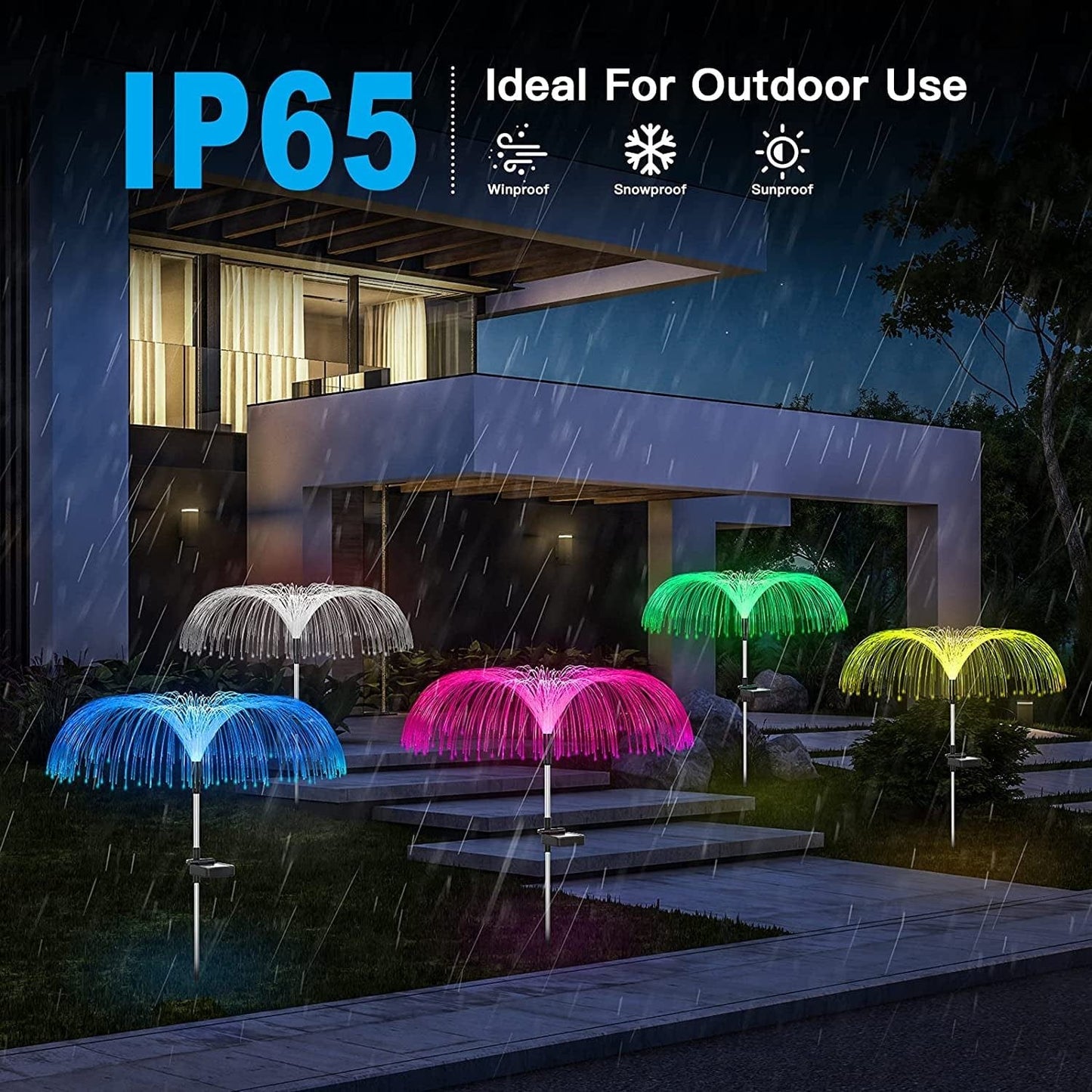 [Today's Special]7 Color Changing Solar Garden Lights