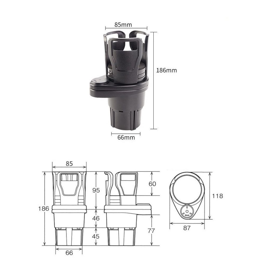 [45% OFF]All Purpose Car Cup Holder And Organizer