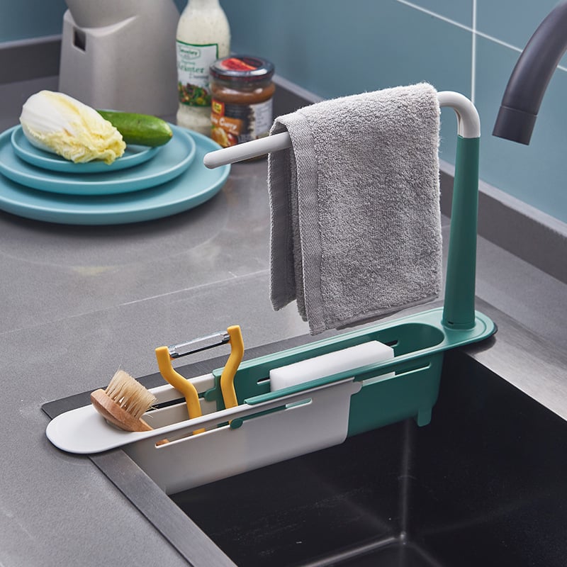 [45% OFF]Telescopic Sink Organizer