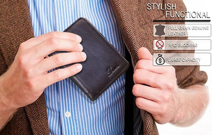 Dante® RFID Premium Leather Wallet