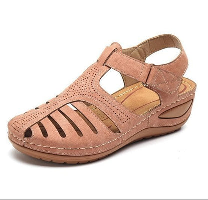 [40% OFF]Hollow Closed Toe Sandals