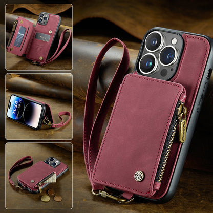 [45% OFF]Premium Leather Wallet Phone Case