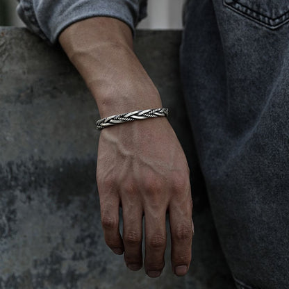 [On Mega Sale]Hand-Craft Twist Weave Bracelet