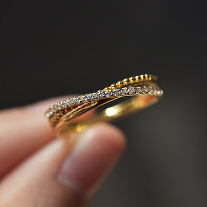 [Handmade]Twister Ring