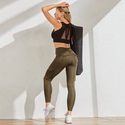 Summer Promotion 48% Off -Women's Pocket Sexy Stretch Leggings Fitness Track Pants