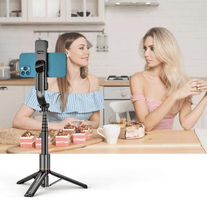 [2022 Latest]Bluetooth Selfie Stick, Tripod With Fill Light