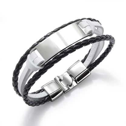 [Hand-Craft]Vintage Leather Bracelets