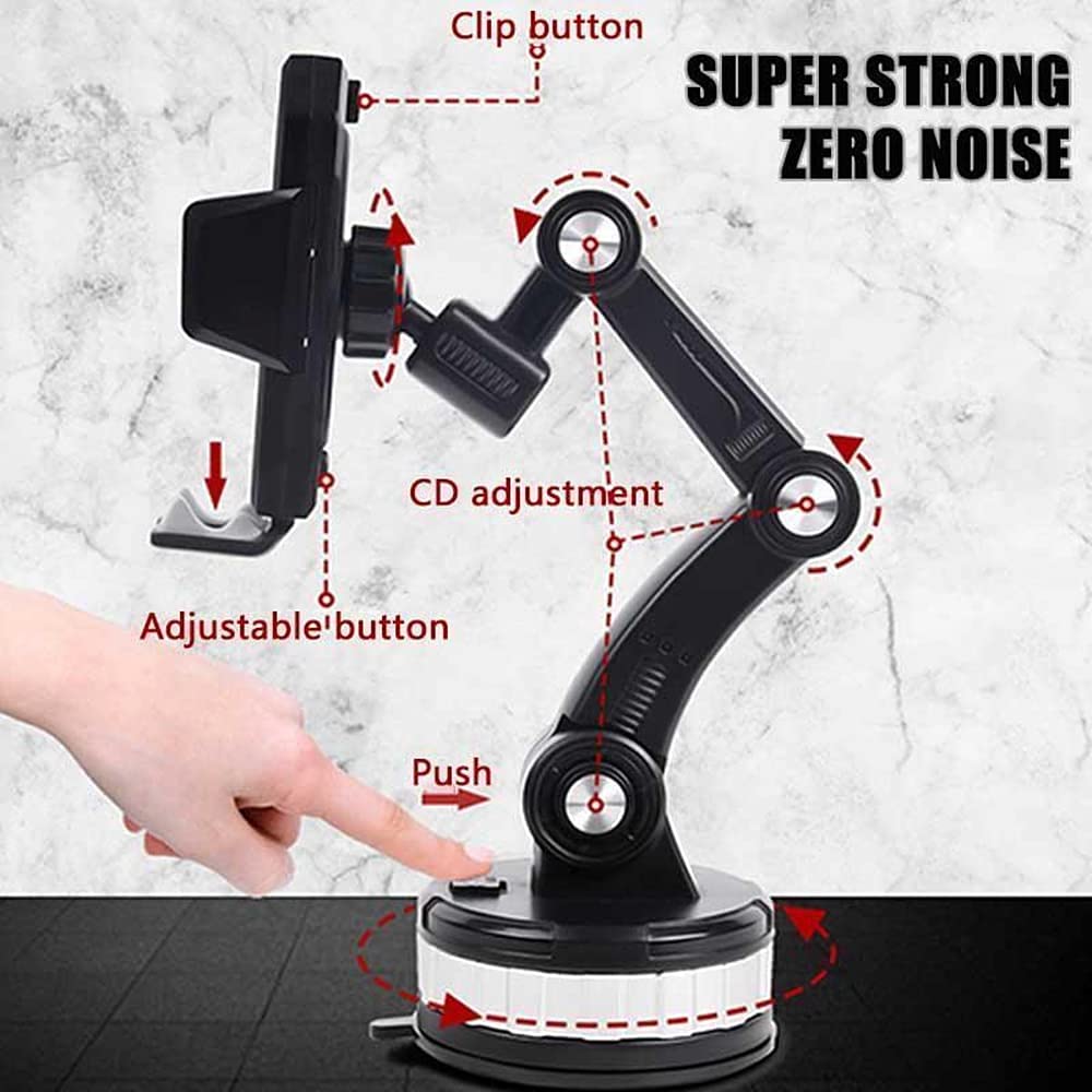 [45% OFF]Universal Robotic Arm Car Phone Holder
