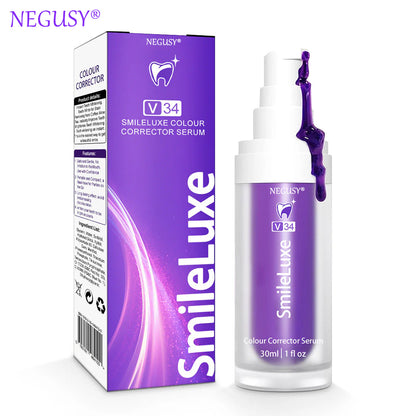 🦷𝐒𝐆𝐒 𝐔𝐊 𝐓𝐞𝐬𝐭𝐞𝐝 | NEGUSY® 𝐂𝐨𝐥𝐨𝐮𝐫 𝐂𝐨𝐫𝐫𝐞𝐜𝐭𝐨𝐫 𝐒𝐞𝐫𝐮𝐦 — Clinically proven to gently remove stains, whiten teeth, and restore natural brightness in just 3 days — safe for sensitive teeth and enamel