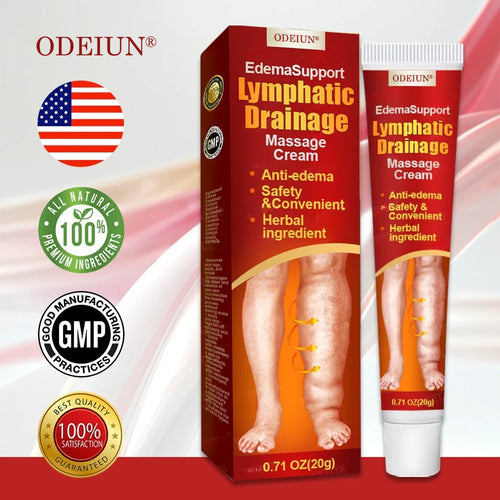 ODEIUN® EdemaSupport Lymphatic Drainage Massage Cream