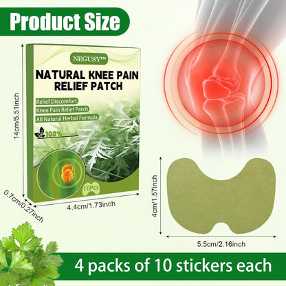 NEGUSY™ - Natural Knee Pain Relief Patches