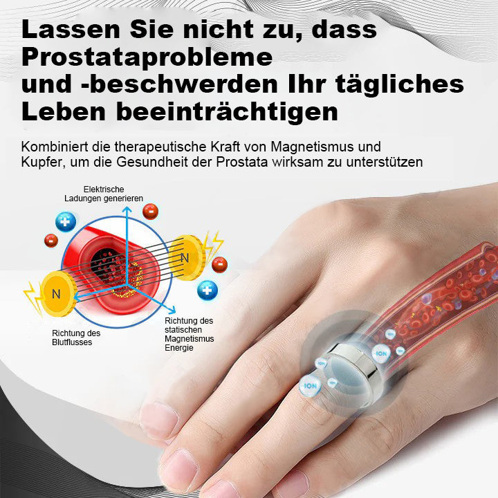 【✨Offizieller Markenshop ✨】Seurico™ Kupfer-Magnetisches Prostata-Therapiering (Zeitlich begrenzter Rabatt 🔥 Letzter Tag)